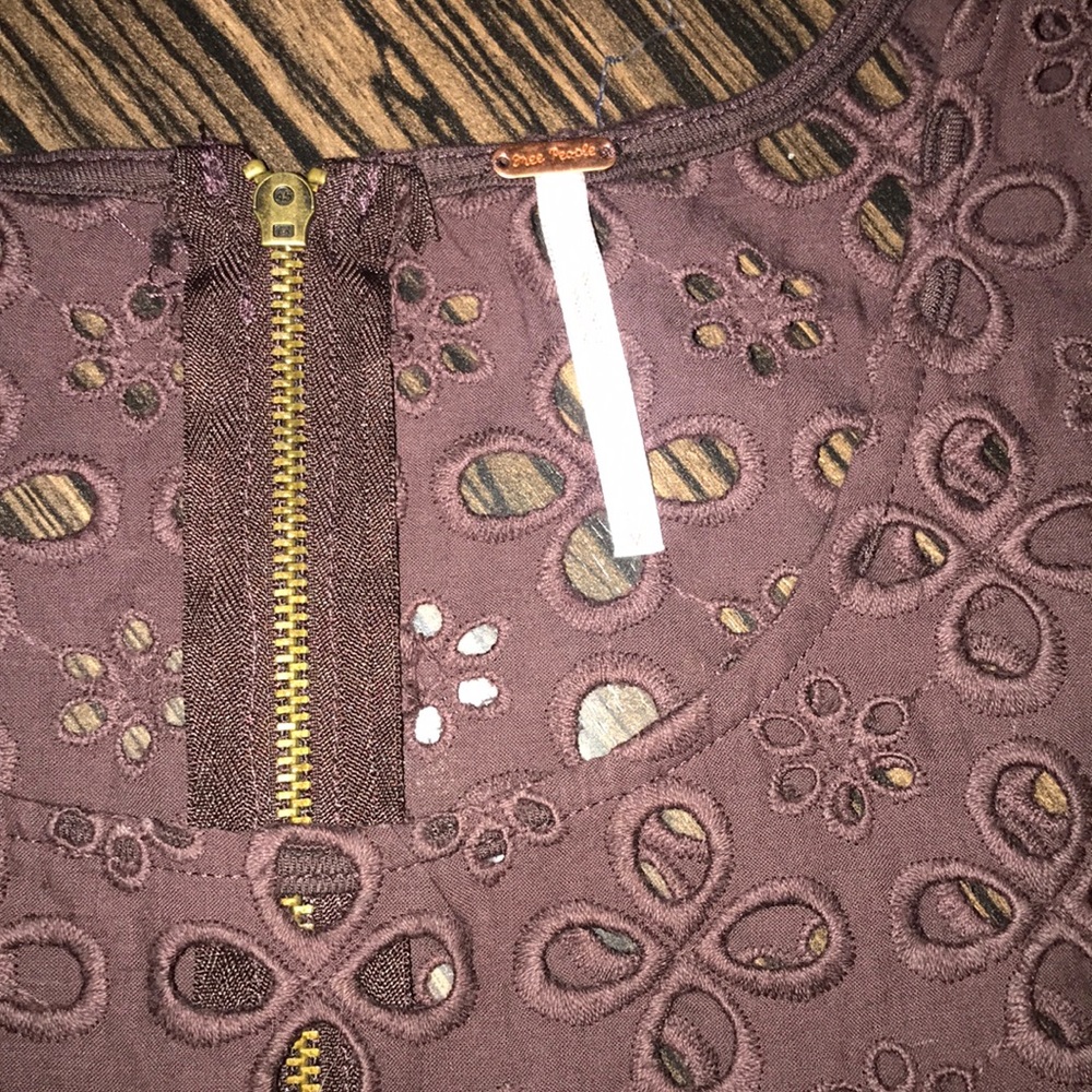 Free People Ruffle Top💛 - Picture 6 of 7